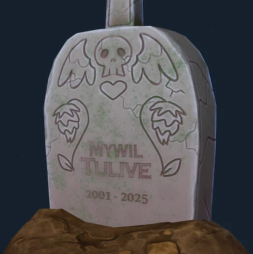 Stylized Tombstone